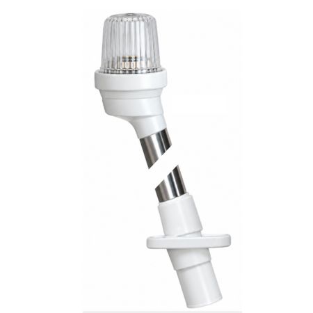LALIZAS Feu tout horizon blanc sur hampe téléscopique 54cm m