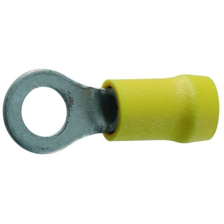 Cosses à oeil - Ø 5 mm - 3 à 6 mm² - Jaune - par 10