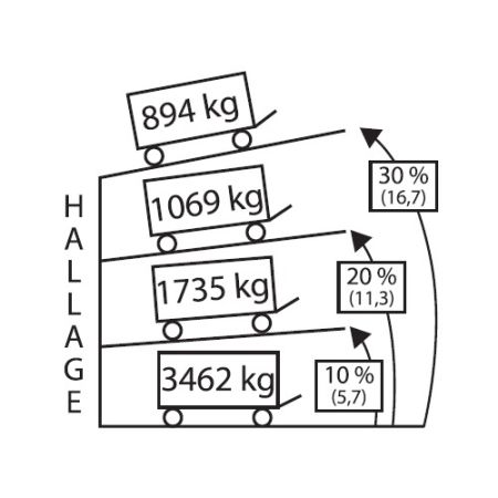 GOLIATH Treuil manuel 900 kg